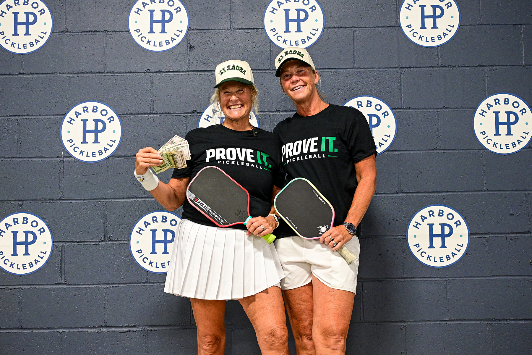 Two Blondes — Prove It Women's Doubles Champions
